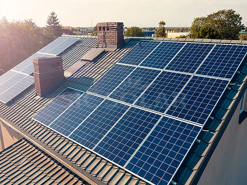 11KW সোলার প্যানেল স্প্যানিশ টালি ছাদ বন্ধনী