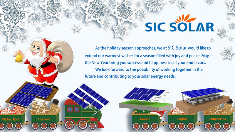 SIC Solar আপনাকে একটি শুভ বড়দিন এবং একটি শুভ নববর্ষের শুভেচ্ছা জানায়