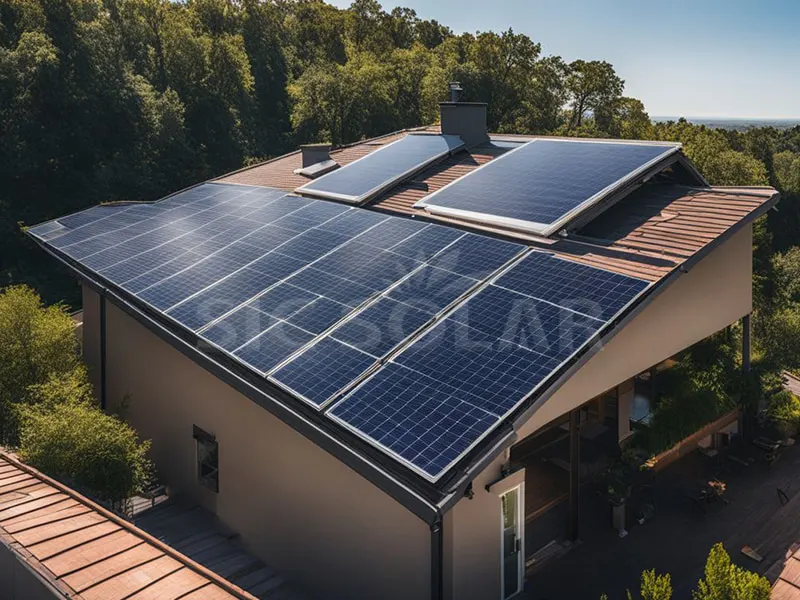 পর্তুগালে 20KW স্লেট টাইল ছাদের সৌর বন্ধনী