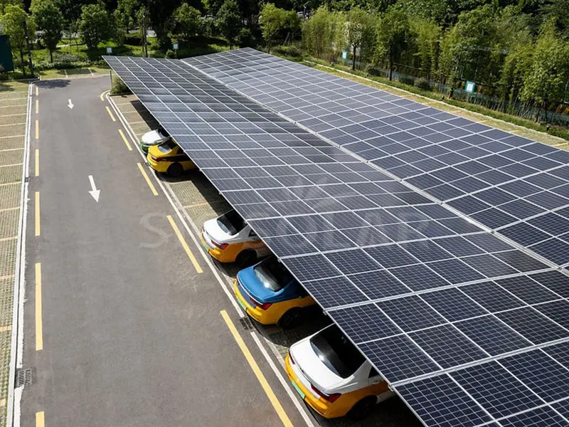 ফিলিপাইনে 250KW ওয়াটারপ্রুফ কারপোর্ট সোলার মাউন্টিং সিস্টেম