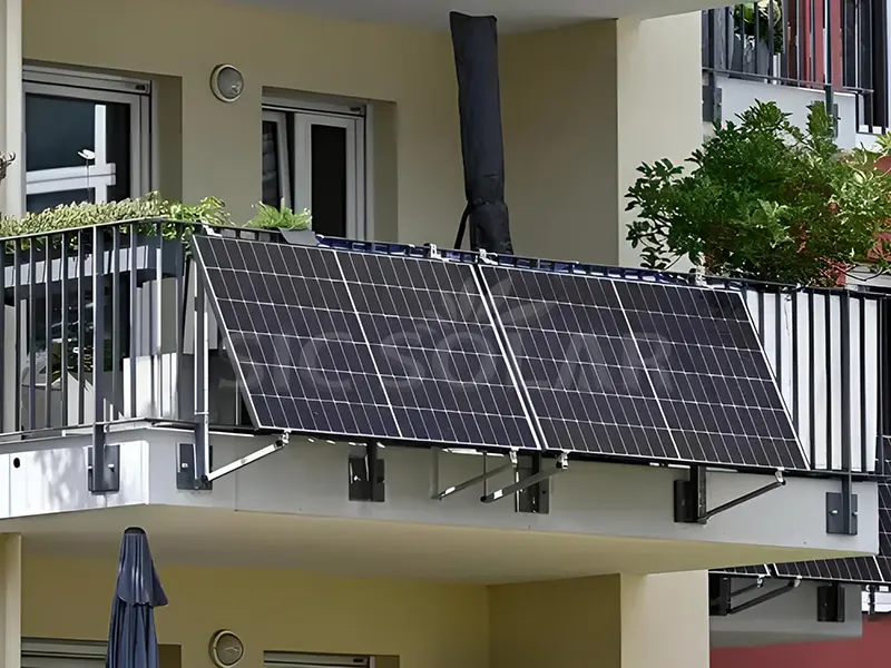 আয়ারল্যান্ডে 2KW ব্যালকনি ইজি সোলার ব্র্যাকেট
