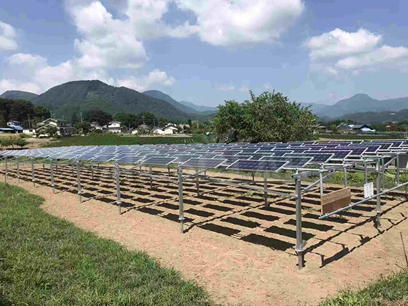 চিলিতে 80KW পিভি কৃষি সোলার মাউন্টিং সিস্টেম